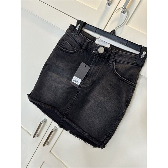 NWT One Teaspoon 2020 Black Swan Mini Skirt 24 - Picture 3 of 6